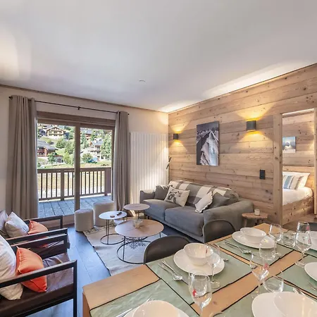 Lejlighed Familial Au Coeur De Meribel, Proche Pistes Avec Balcon Et Parking - Fr-1-565-100